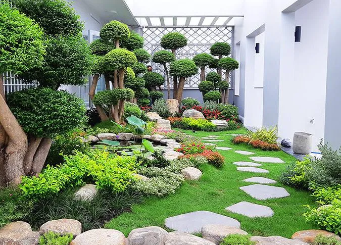 trang tri san vuon dip tet3