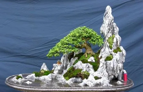 Hòn non bộ để bàn mini