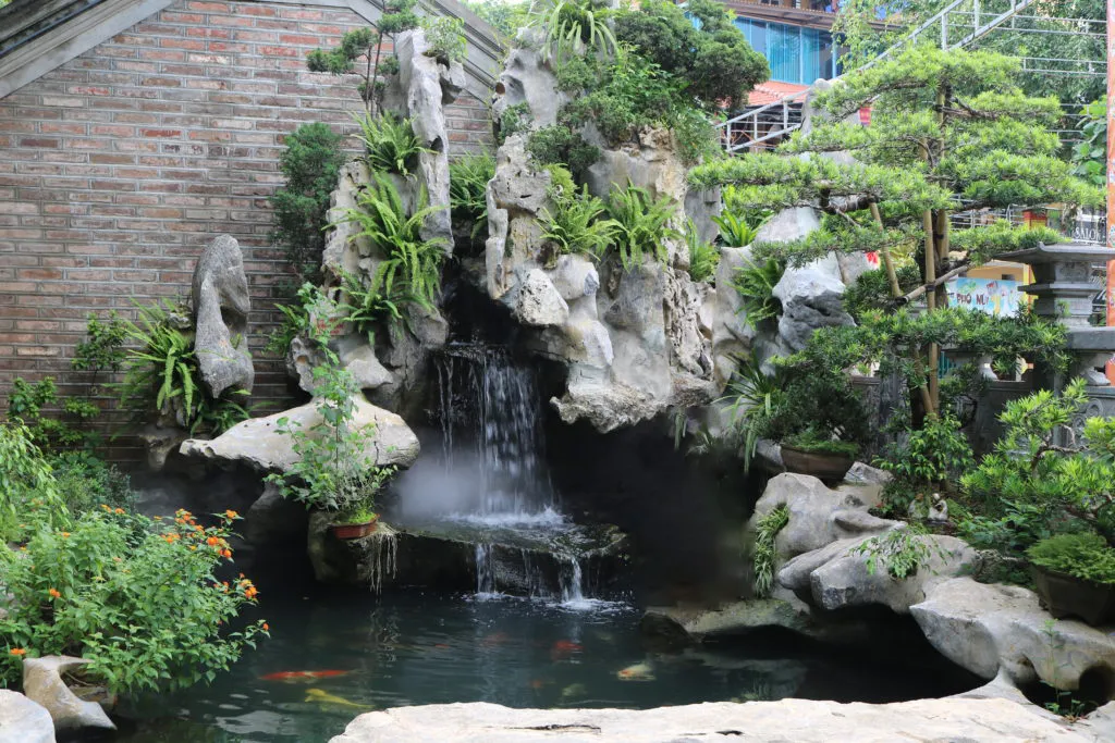 Hòn non bộ Nhật ngoài trời 1