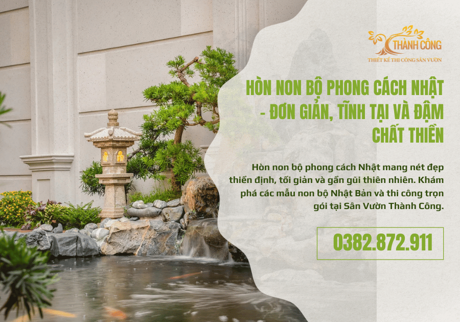 Hòn Non Bộ Phong Cách Nhật 1