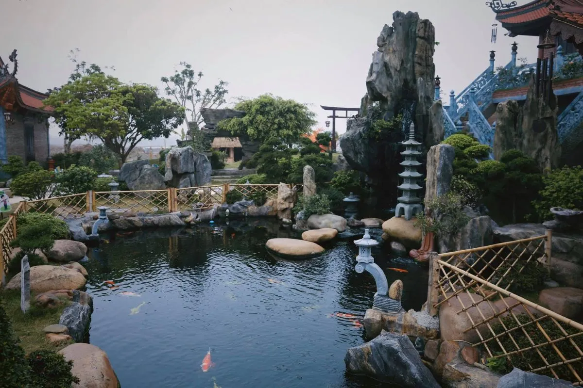 Hòn non bộ phong cách Nhật-1