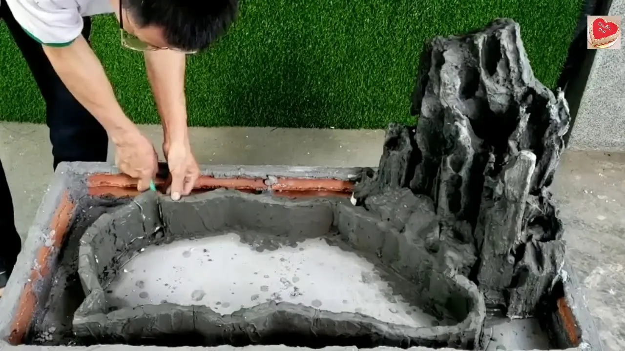 Làm-Hòn-Non-Bộ-Bằng-Xi-Măng