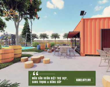 Mẫu Sân Vườn Biệt Thự Đẹp, Sang Trọng & Đẳng Cấp