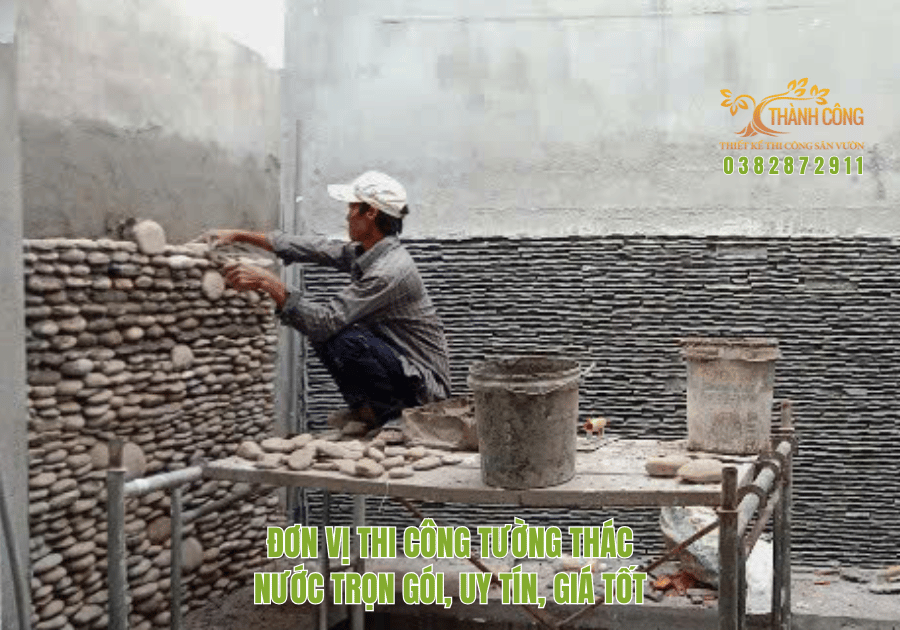 n vị Thi công tường thác nước trọn gói, Uy tín, Giá tốt