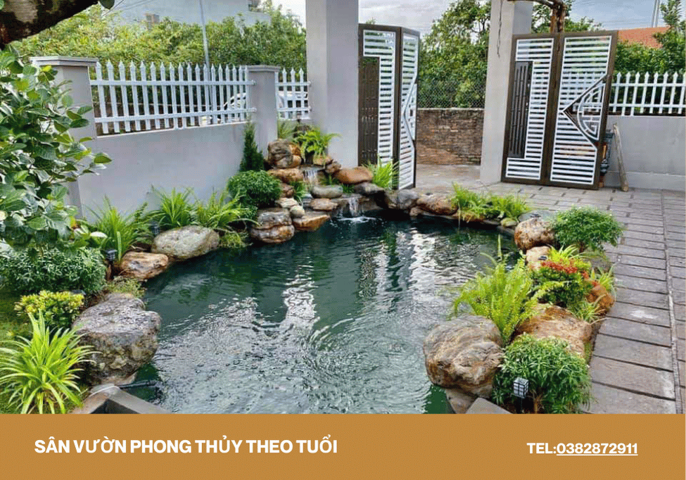 Sân vườn phong thủy theo tuổi 1