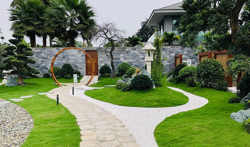 san vuon phong thuy