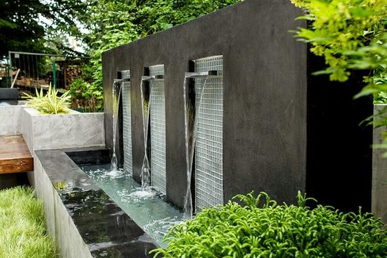 Thiết kế tường thác nước