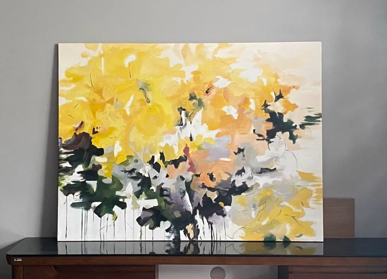 Tranh sơn dầu trừu tượng