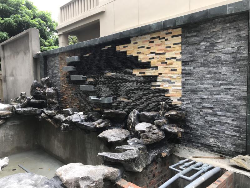 Tường thác nước giả đá tự nhiên