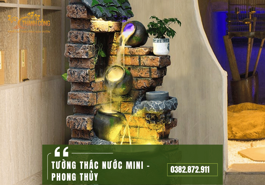 Tường Thác Nước Mini 3