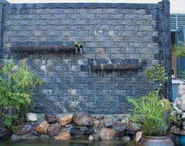Thi công tường thác nước ngoài trời, trong nhà uy tín – LandArt