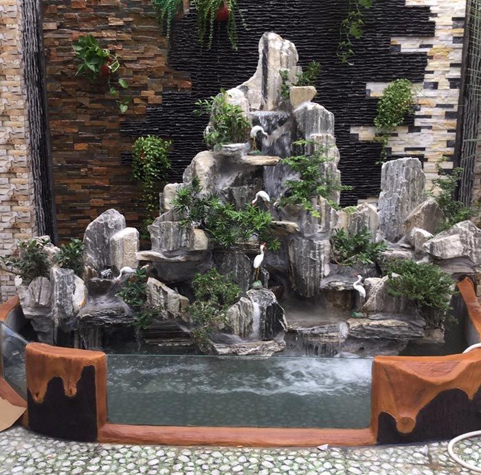Tường thác nước trong nhà-2
