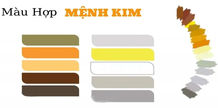 mau sac menh kim